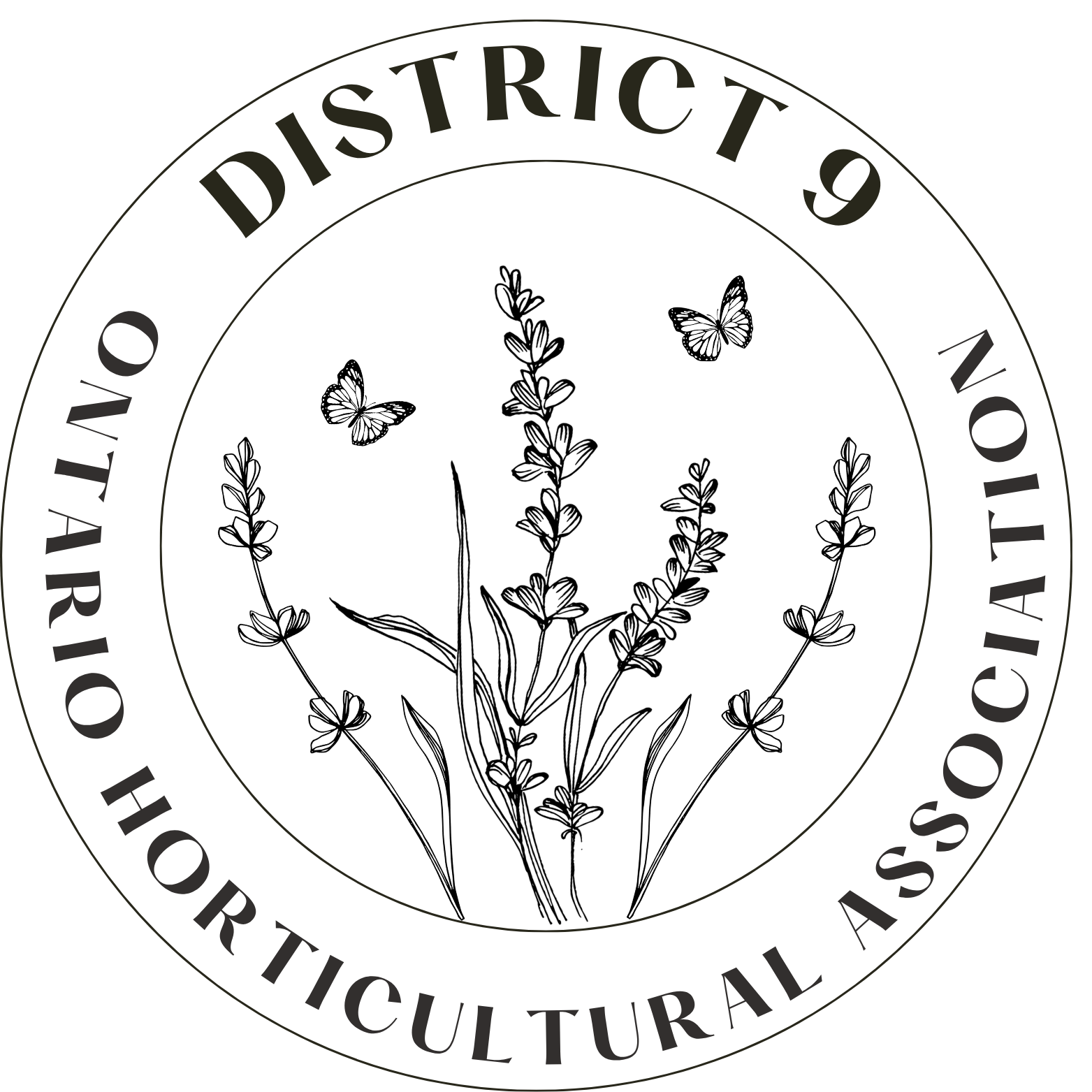 District 9, Ontario Horticultural Association logo